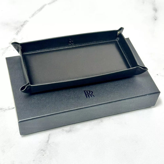 Rolls Royce Cowhide Leather Catchall Tray For Phantom Cullinan | Vip Gift