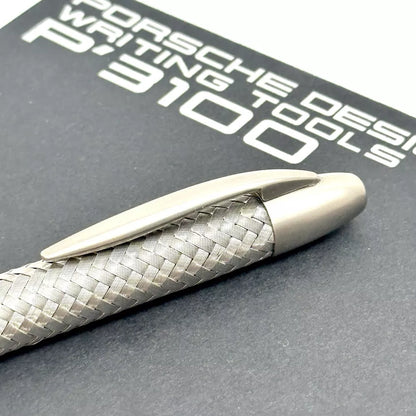 Porsche Design Tec Flex P3100 Braided Weave Ballpoint Pen For Collectors | Luxury Gift