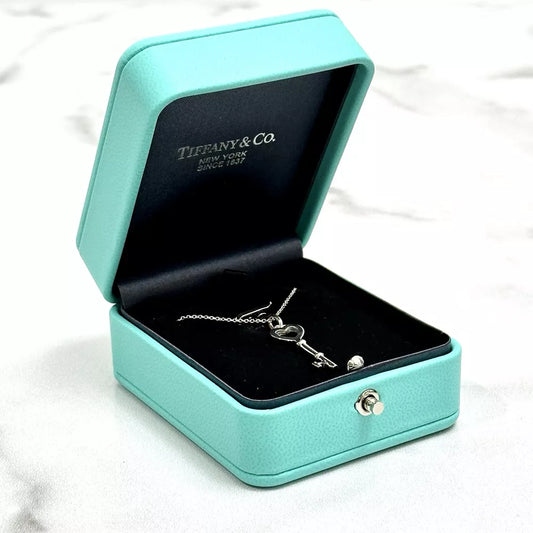 Tiffany & Co. Signature Necklace Box For Luxury Jewelry | Exquisite Presentation