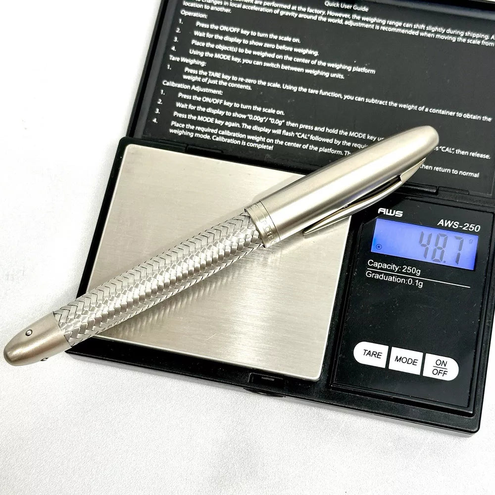 Porsche Design Tec Flex Braided Steel Rollerball Pen For Vip Collectors | P3100