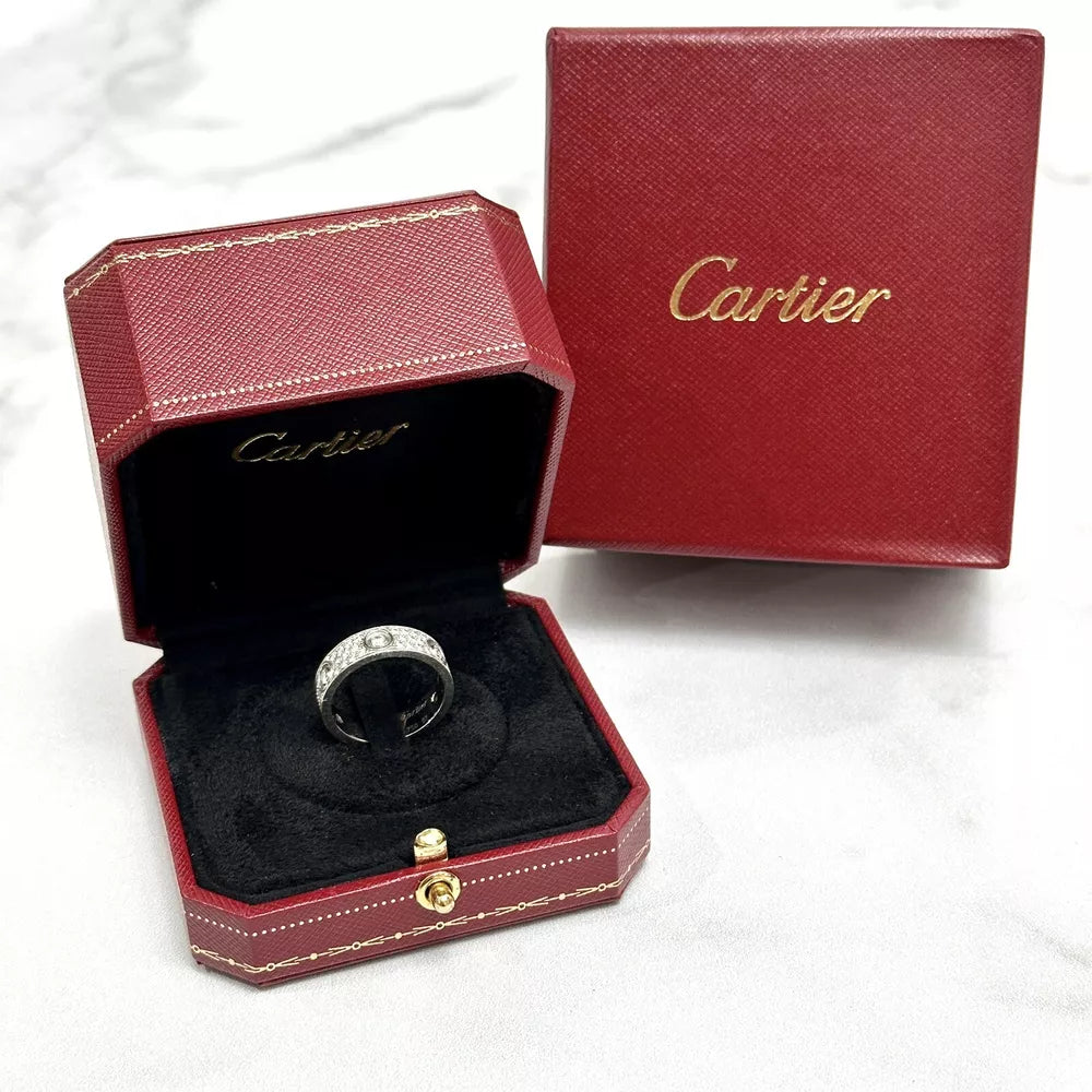 Cartier Red Love Ring Box For Storage & Travel | Luxurious Jewelry Case