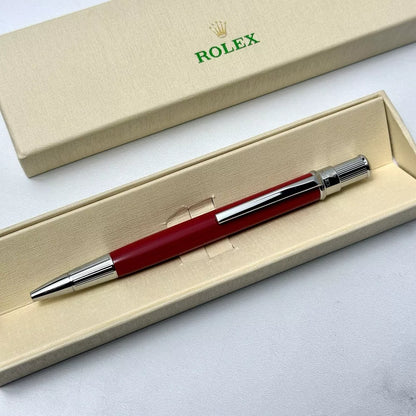 Rolex Ruby Red Oyster Ballpoint Pen Ad Vip Gift