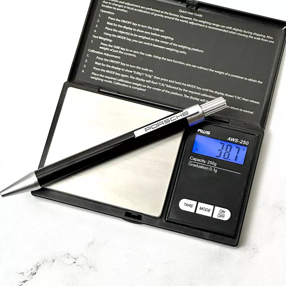 Porsche Design Ballpoint Pen Drivers Selection Black Silver For Vip Clients