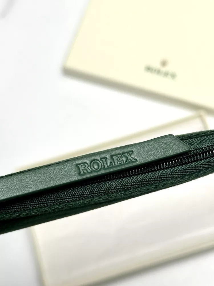 Rolex Viridian Green Travel Watch Pouch Case For Vips | Ad Vip Gift