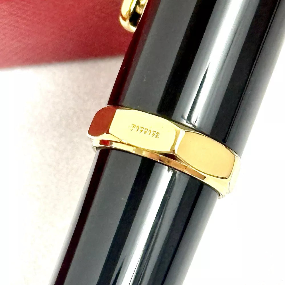 Cartier Santos Dumont Prestige Rollerball Pen - Gold & Black For Vip Gift | Elegant Writing Instrument