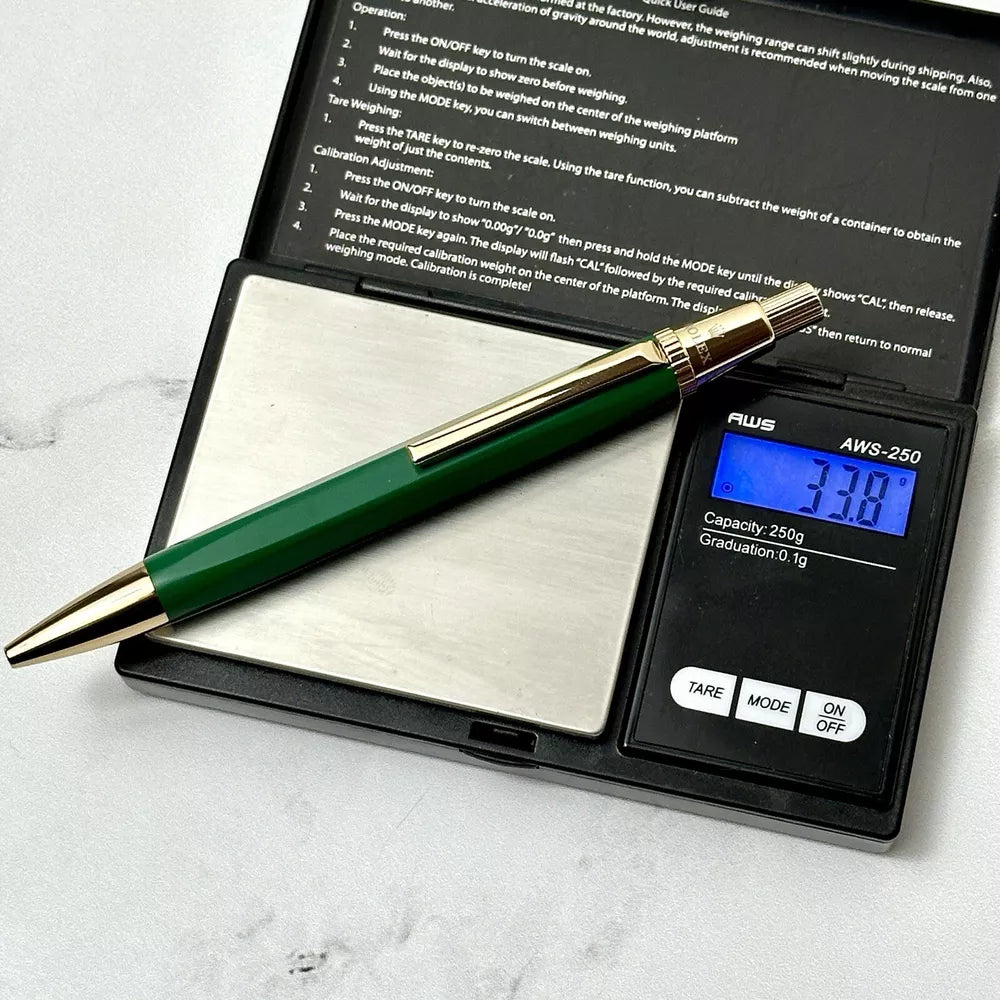 Rolex Gold Hex Ballpoint Pen For Vips | Luxury Writing Instrument