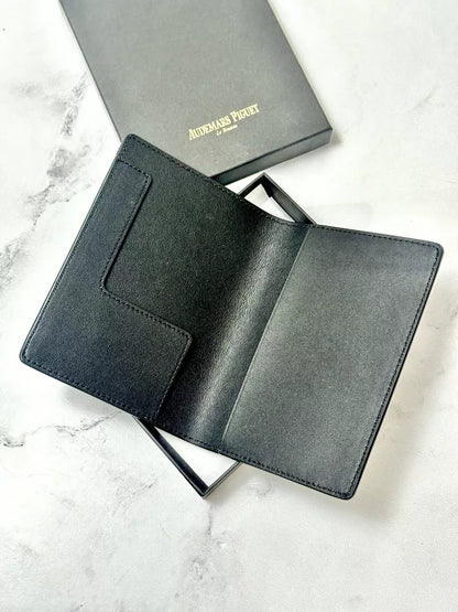 Audemars Piguet Black Caviar Passport Holder For Vip Travelers | Ap