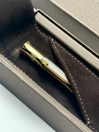 Patek Philippe Silver Weave Pen By Graf Von Faber Castell | Exquisite Writing Instrument