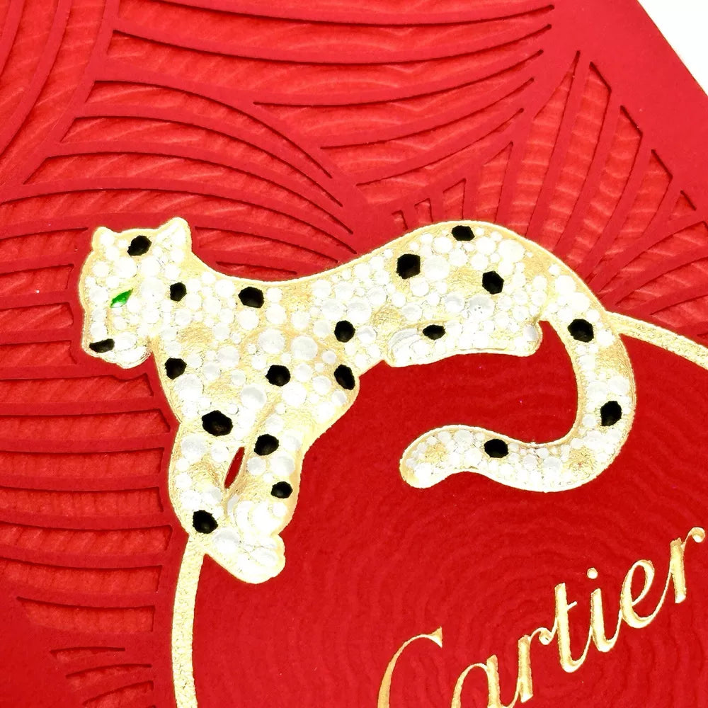 Cartier Red Envelope Set Panthère Edition (50-Pack) | Chinese New Year