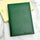 Verdant Green Leather Journal Notebook For Rolex Ad Vip Gift