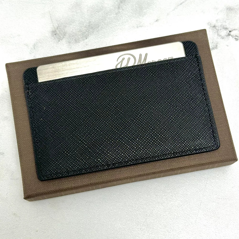 Patek Philippe Saffiano Leather Card Holder For Ad Vip Gift | Elegant Accessory