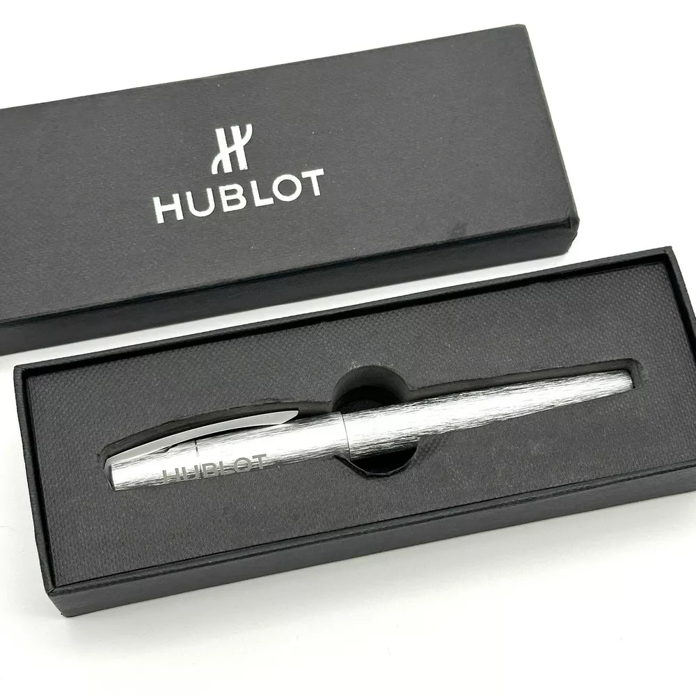 Hublot Brushed Steel Rollerball Pen For Vip Gifts | Ad