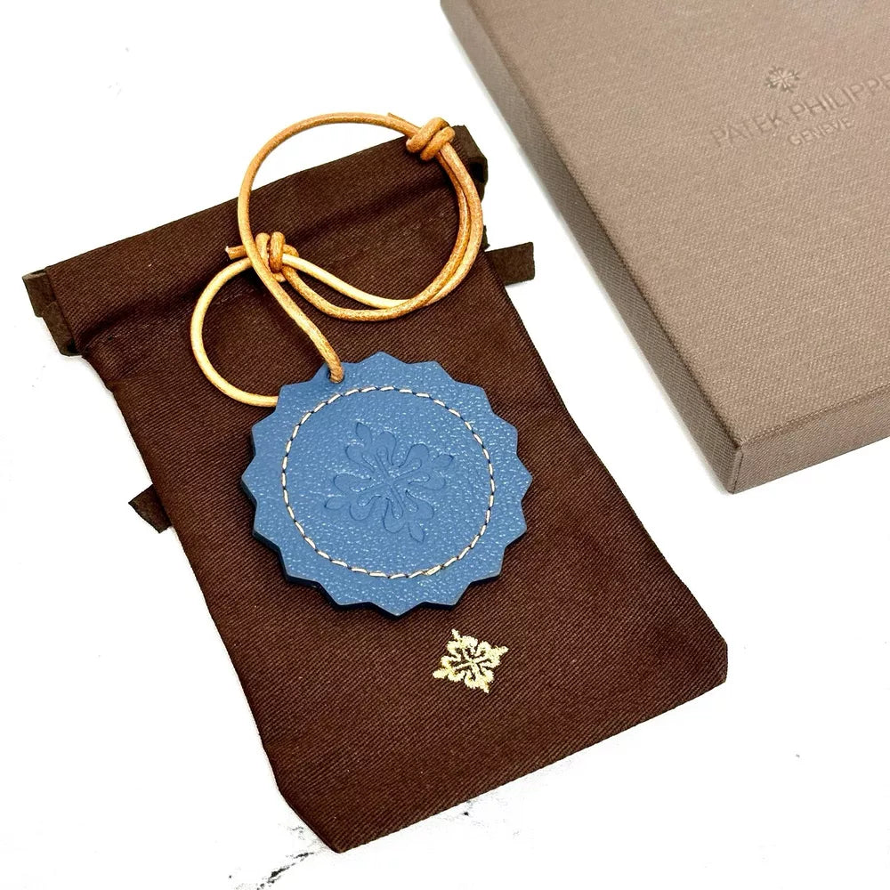 Patek Philippe Azure Leather Bag Charm Ornament For Bags | Vip Gift