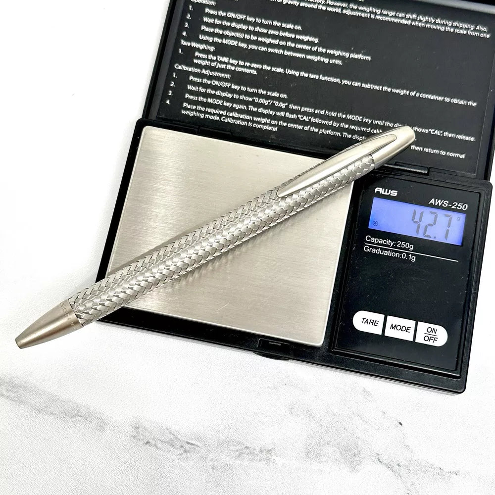 Porsche Design Tec Flex P3100 Braided Weave Ballpoint Pen For Collectors | Luxury Gift