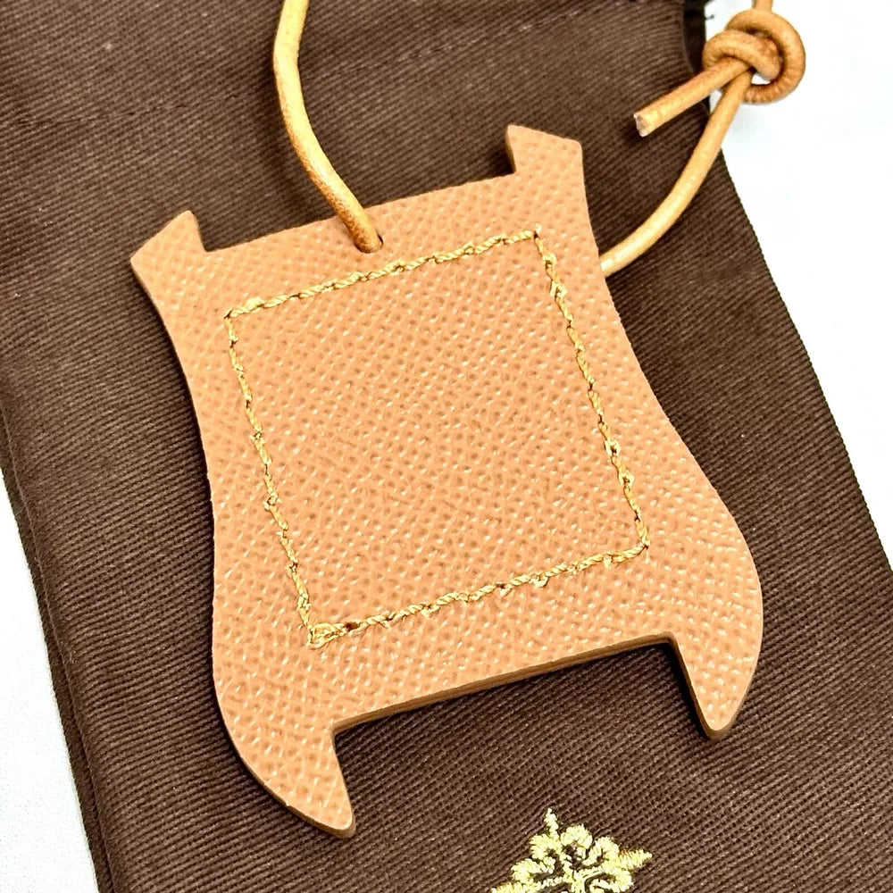 Patek Philippe Tan Leather Bag Charm For Ad Vip Gift | Elegant Accessory For Style-Conscious Collectors