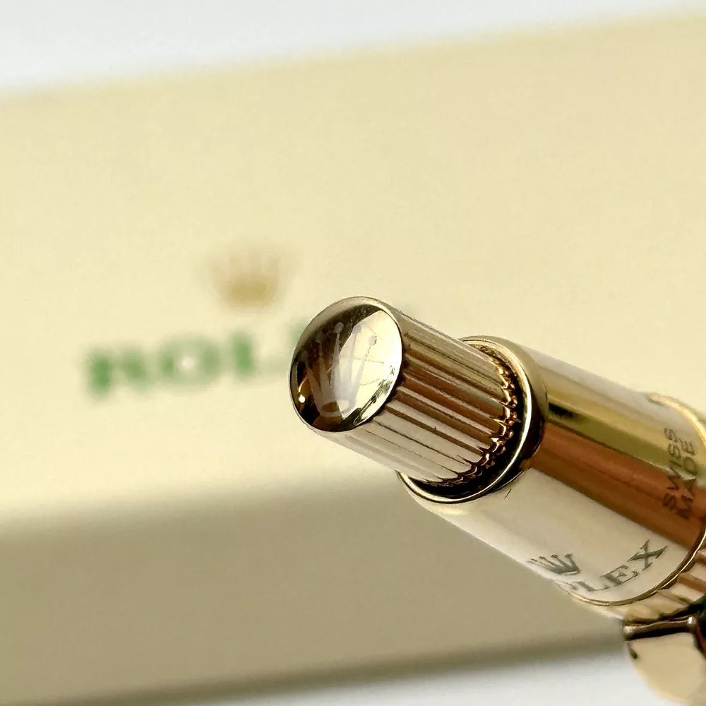 Rolex Gold Hex Ballpoint Pen For Vips | Luxury Writing Instrument