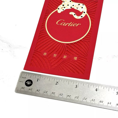 Cartier Panthere Edition Red Envelope Set For Chinese New Year | Luxurious Tradition