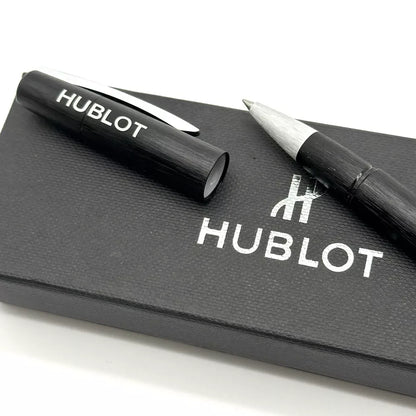 Hublot Brushed Black Steel Rollerball Pen For Professionals | Ad Vip Gift