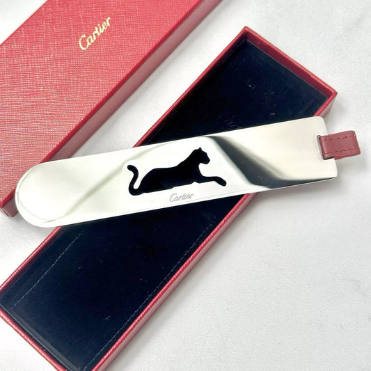 Cartier Panthere Mirror Bookmark For Vip Gift | Elegant Accessory For Book Lovers