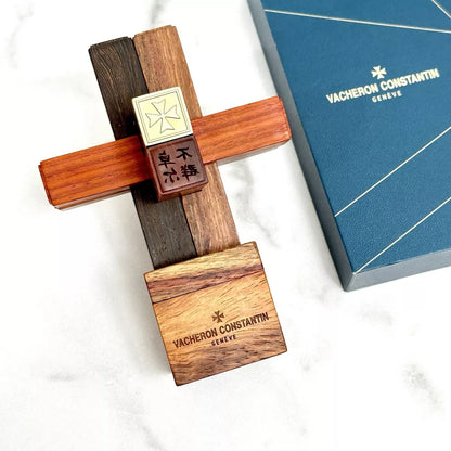 Vacheron Constantin Wood Puzzle Collectors Gift | Luban Lock Signature Seal