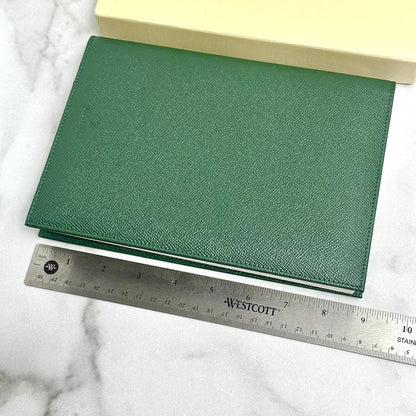 Verdant Green Leather Journal Notebook For Rolex Ad Vip Gift