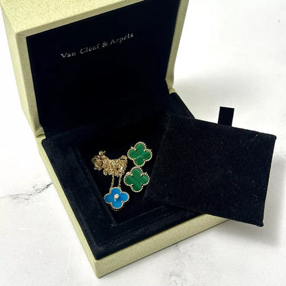 Van Cleef & Arpels Necklace Case For Luxury Travel | Original Jewelry Case