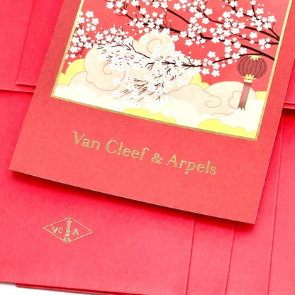 Van Cleef & Arpels Chinese New Year Red Envelope Set For Vips