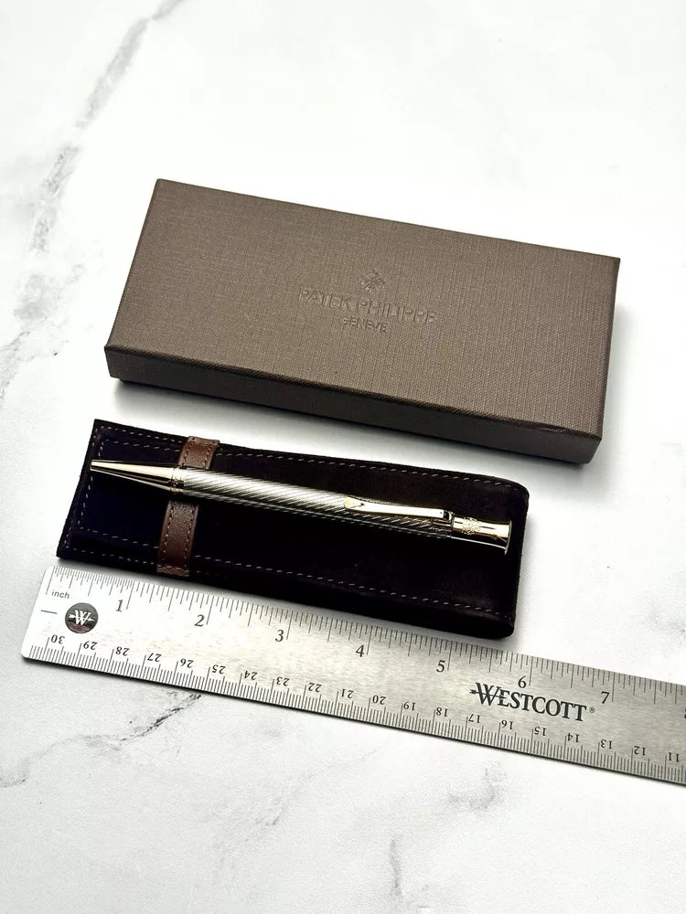 Patek Philippe Gilded Script Pen Set For Graf Von Faber Castell | Luxury Writing Instrument For Discerning Collectors