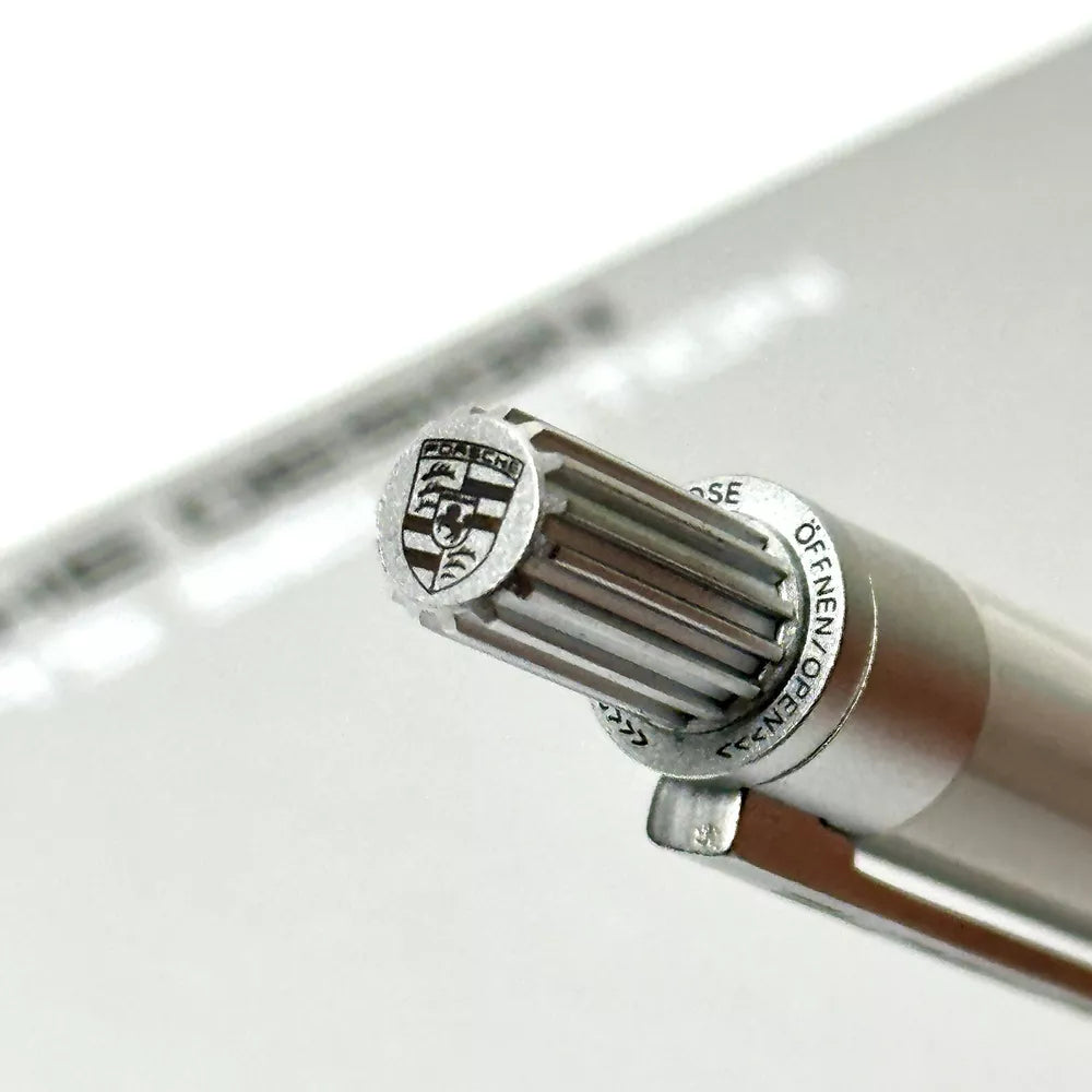 Porsche Design Ballpoint Pen White Silver For Vip Drivers | Drivers Selection