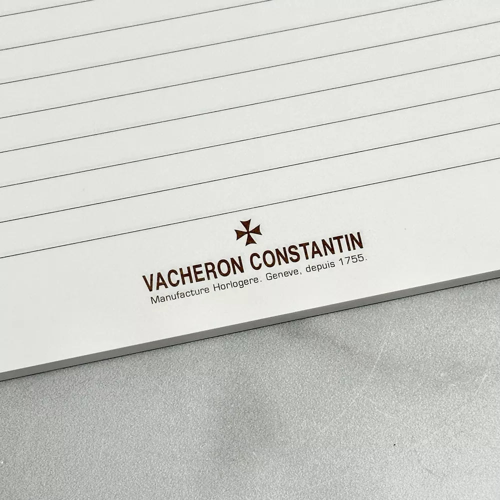 Vacheron Constantin Notepad Journal For Vips | Exclusively Crafted Luxury Notebook