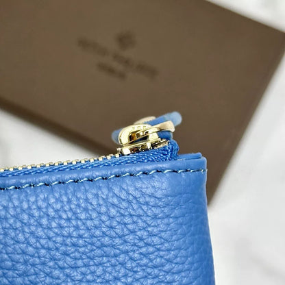 Patek Philippe Azure Blue Leather Pouch For Vip Gifts | Luxe Accessories