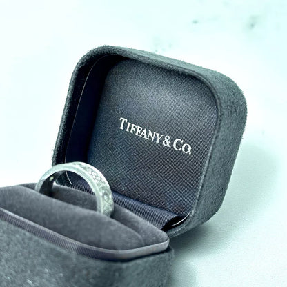 **Tiffany & Co. Black Velvet Ring Box For Engagement Rings | Luxe Elegance**