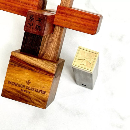 Vacheron Constantin Wood Puzzle Collectors Gift | Luban Lock Signature Seal