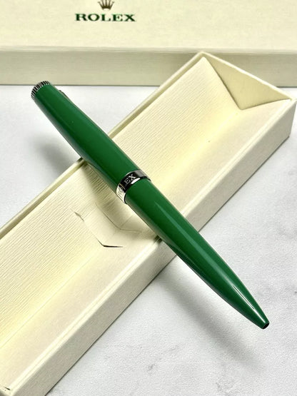 Rolex Green Emerald Twist Ballpoint Pen For Vip Gift