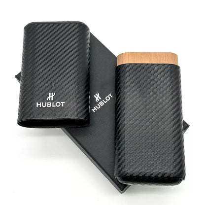 Hublot Carbon Fiber Cigar Travel Case For Enthusiasts | Ad Vip Gift