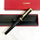 Cartier Santos Dumont Prestige Rollerball Pen - Gold & Black For Vip Gift | Elegant Writing Instrument