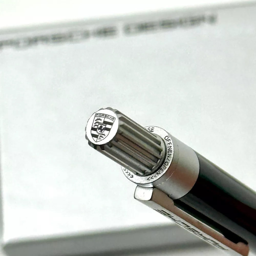 Porsche Design Ballpoint Pen Drivers Selection Black Silver For Vip Clients