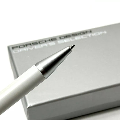 Porsche Design Ballpoint Pen White Silver For Vip Drivers | Drivers Selection