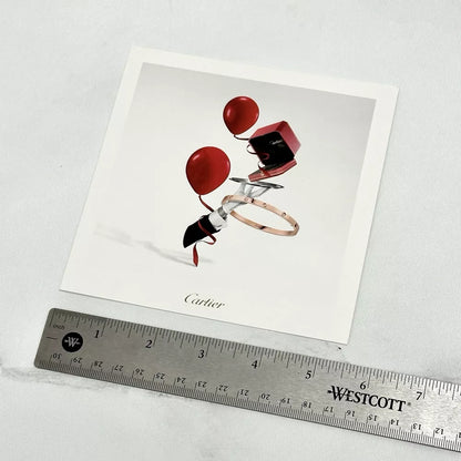 Cartier Love Christmas Cards Set Of 2 | Limited Edition Holiday Gift