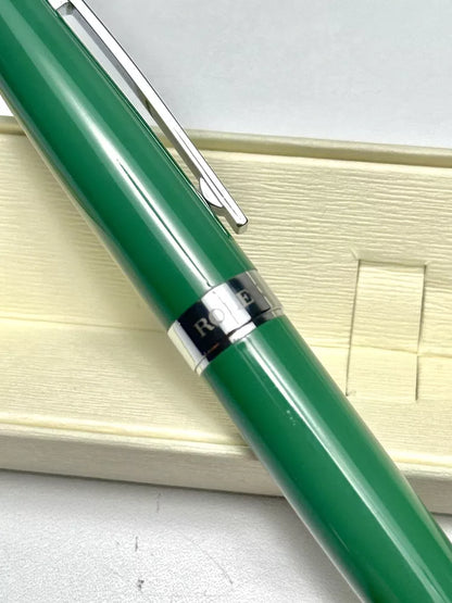 Rolex Emerald Green Rollerball Pen For Executives | Sophisticated Ad Vip Gift