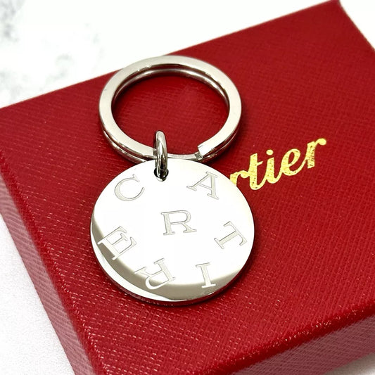 Cartier Signature Medallion Keychain Charm For Elegance And Functionality | Cartier