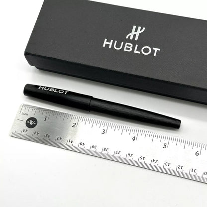 Hublot Brushed Black Steel Rollerball Pen For Professionals | Ad Vip Gift