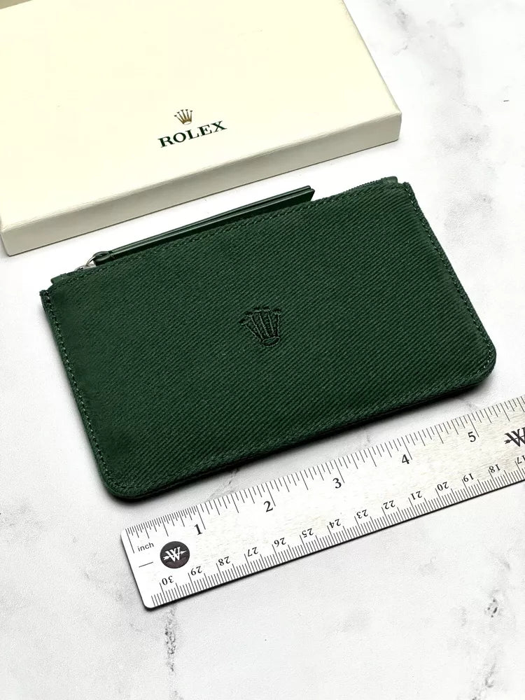 Rolex Viridian Green Travel Watch Pouch Case For Vips | Ad Vip Gift