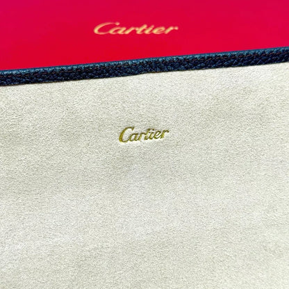 Cartier Black Calfskin Travel Watch & Jewelry Case For Vip Gifts | Elegant Storage Solution