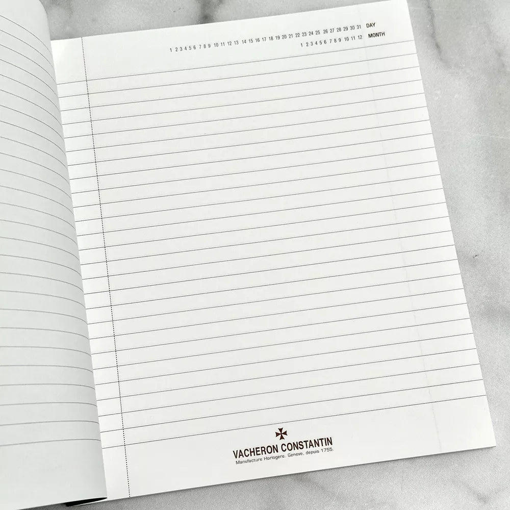 Vacheron Constantin Notepad Journal For Vips | Exclusively Crafted Luxury Notebook